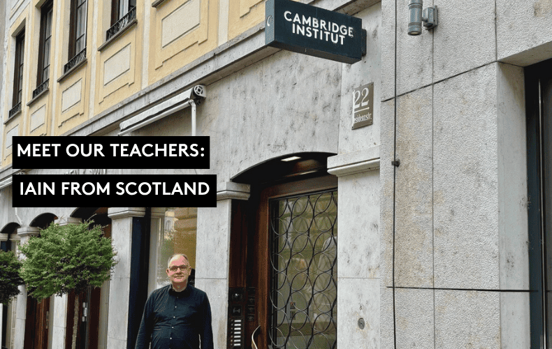 Teacher Iain - 20 Jahre in München Teacher Iain - 20 Jahre in München